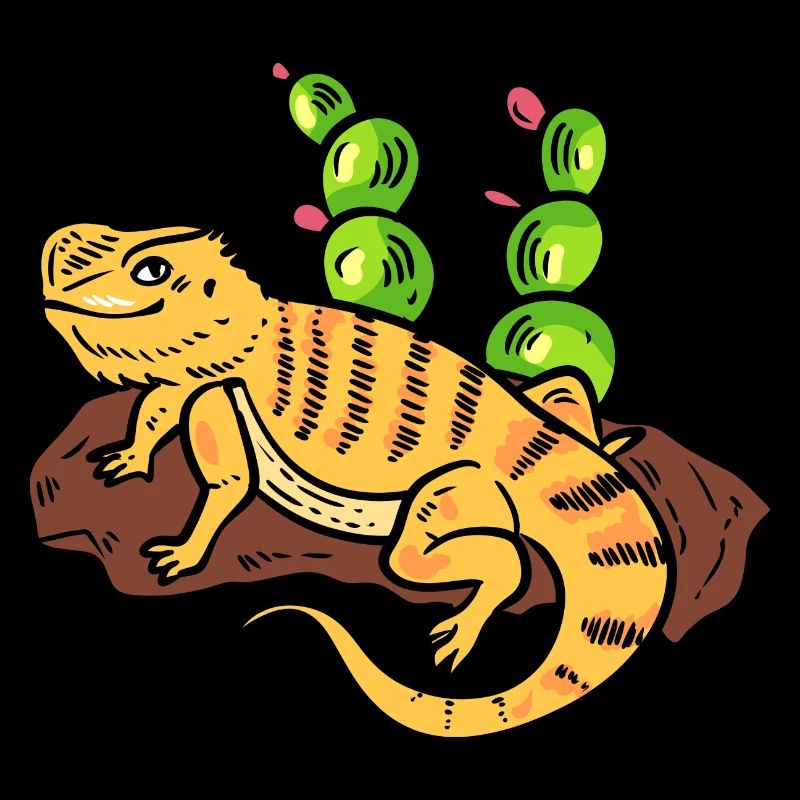Bärtige Drachen Eidechse Tierwissenschaftler