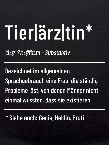 Tierärztin Definition