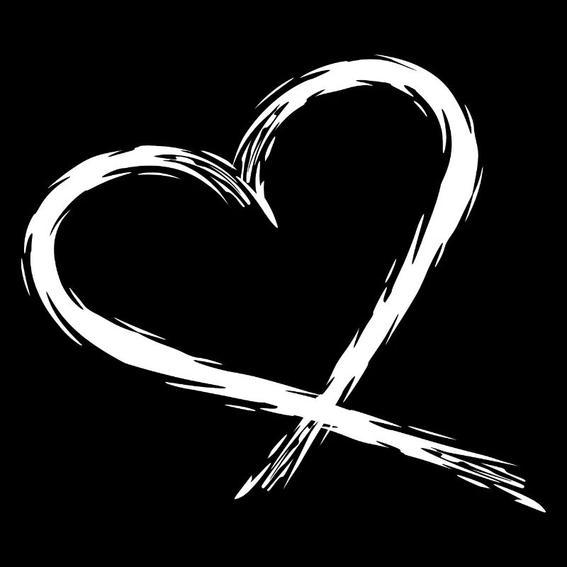 Coeur Conception vecteur Blanc