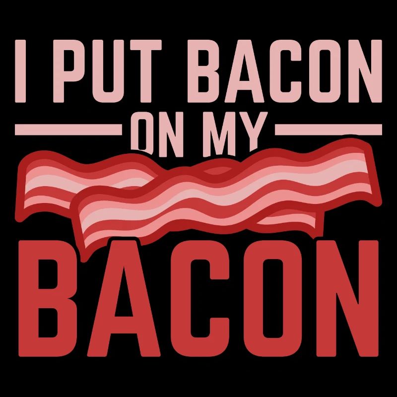 J’ai mis du bacon sur mon amateur de viande de bacon S