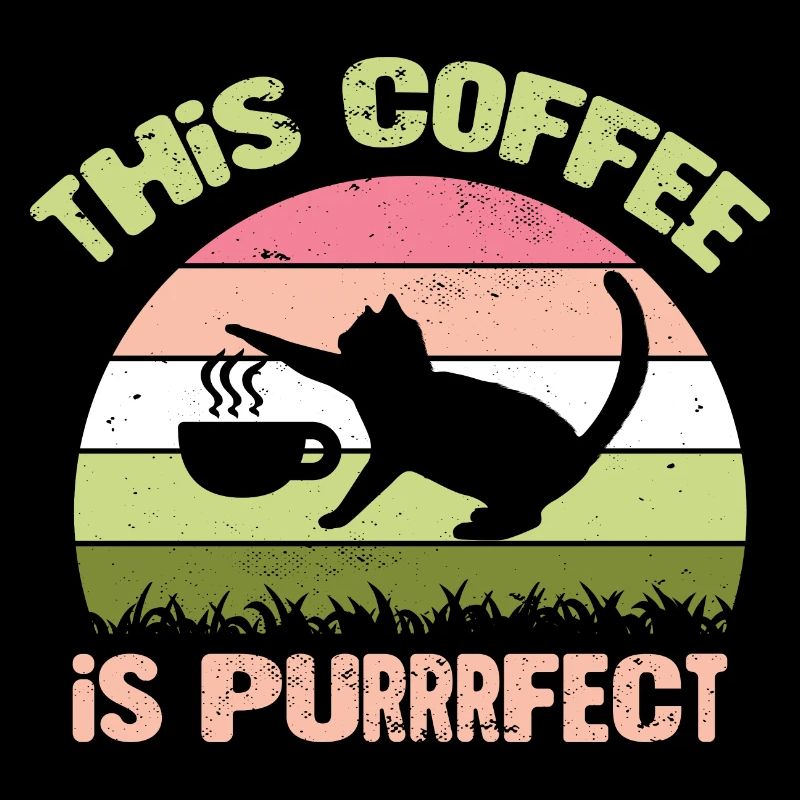 Katzen Kätzchen Kaffee Haustier