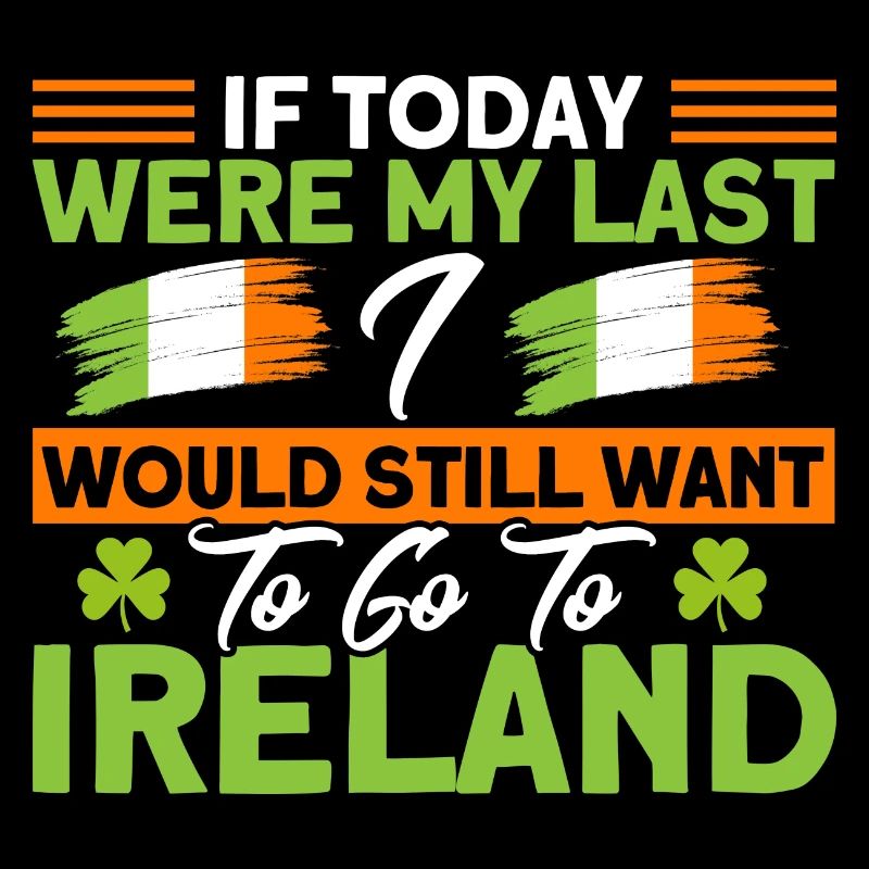 Drapeau irlandais Irlande Cadeau de Noël