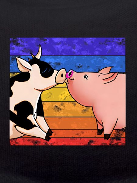 Vache embrasse cochon