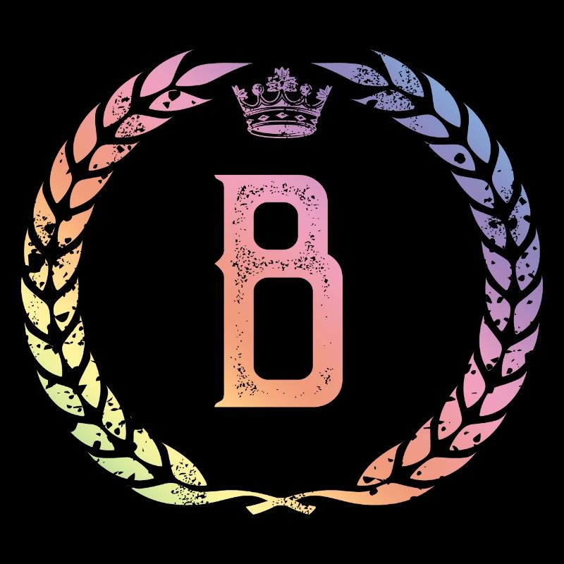 B Buchstabe Kranz
