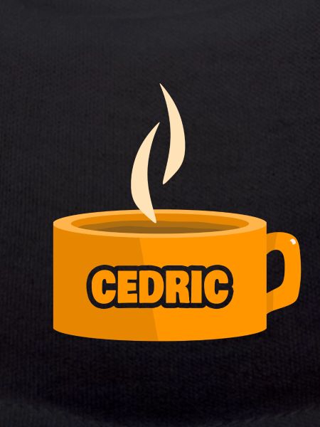 Cedric as a teacup