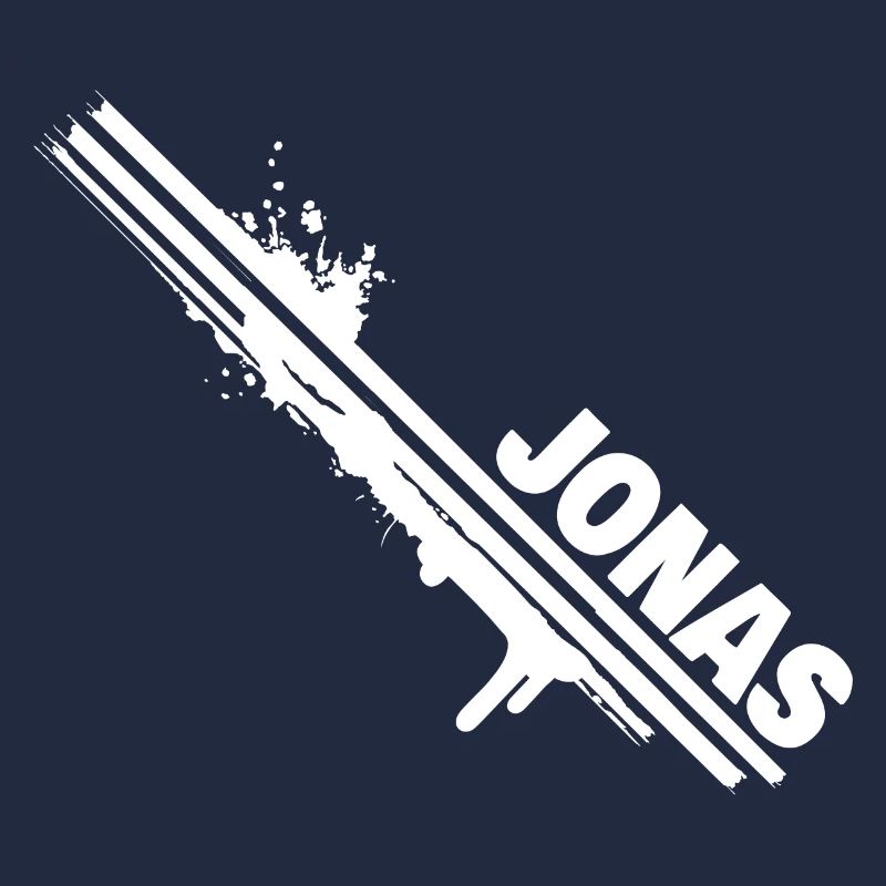 Jonas als Farbklecks