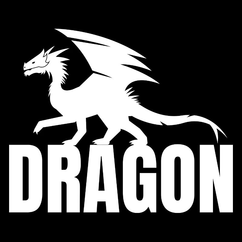 Typographie de dragon