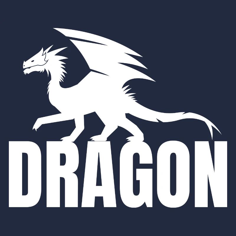 Typographie de dragon