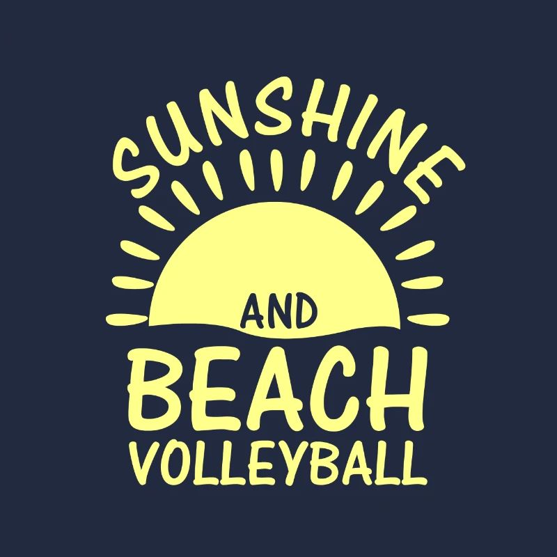 Volleyball Player Gift Sunshine and Beach