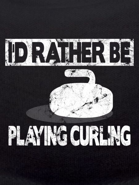 Je préfère jouer au curling
