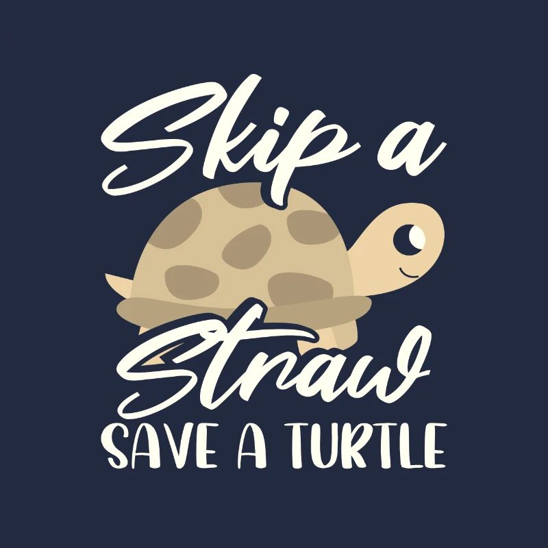 Meeresschutzgeschenke Überspringen Sie einen Strohhalm Save a