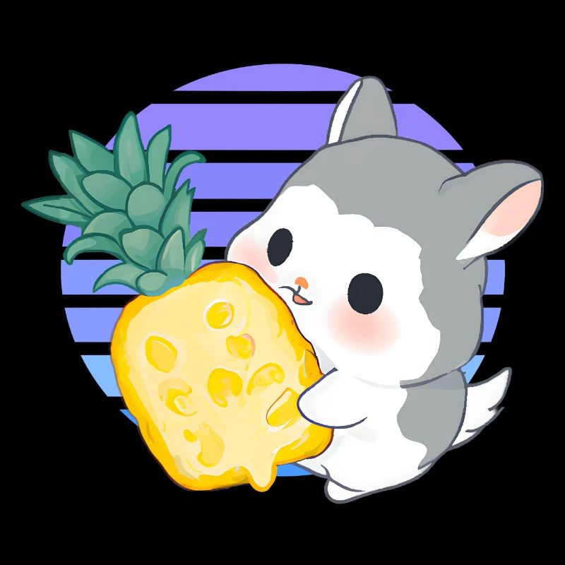Le chinchilla aime l’ananas