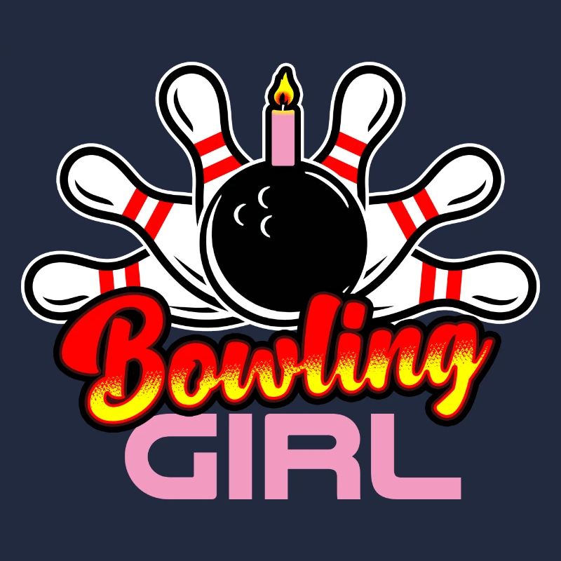 Bowling Mädchen Geburtstagsfeier