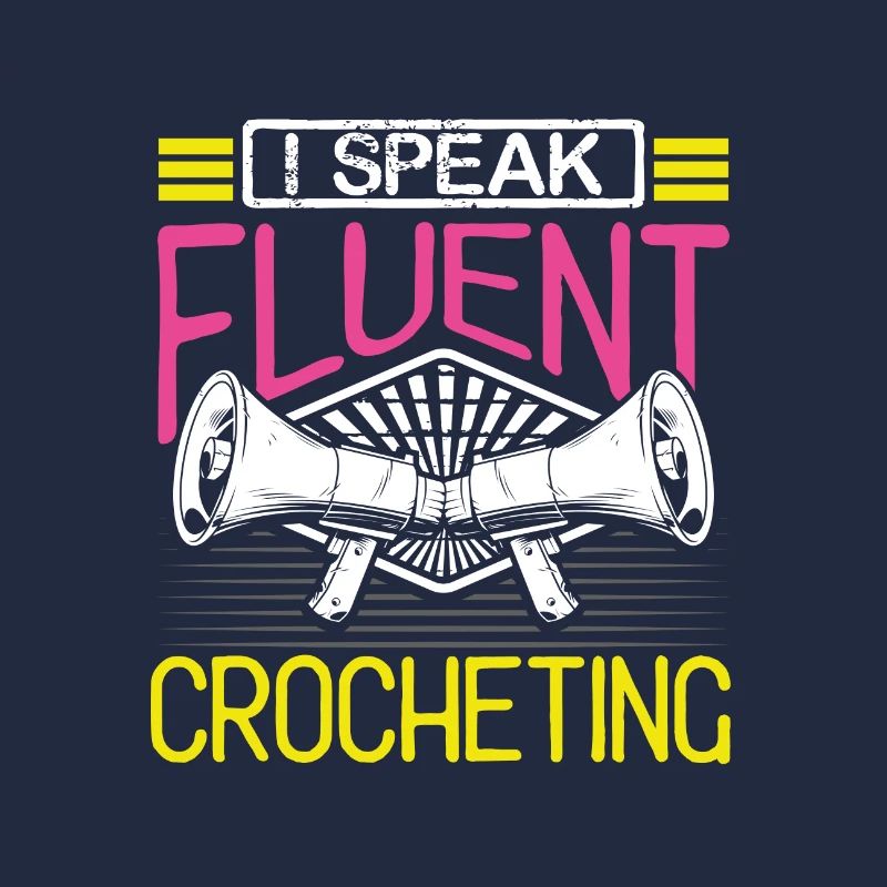 Häkelgeschenk Speak Fluent Häkelgeschenk