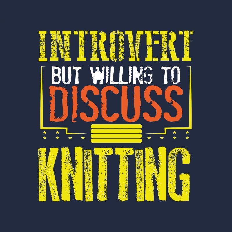 Strickerin Geschenk introvertiert gesprächsbereit