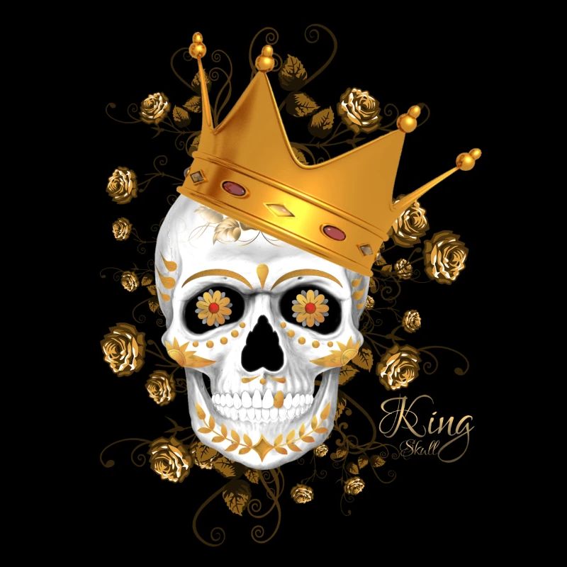 Man sugar skull Cinco de Mayo Sugar Skull King