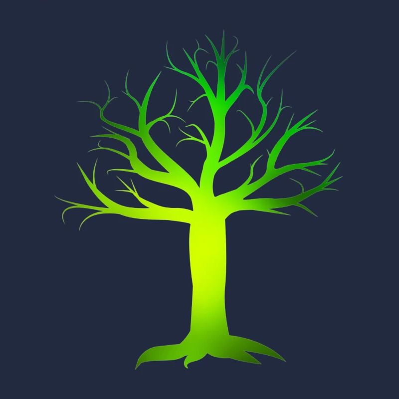 Giftgrüner Baum