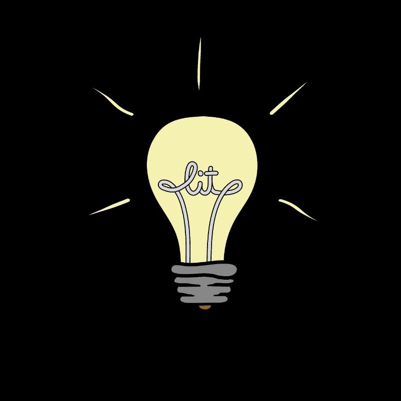Lit bulb electrician electric lightning gift