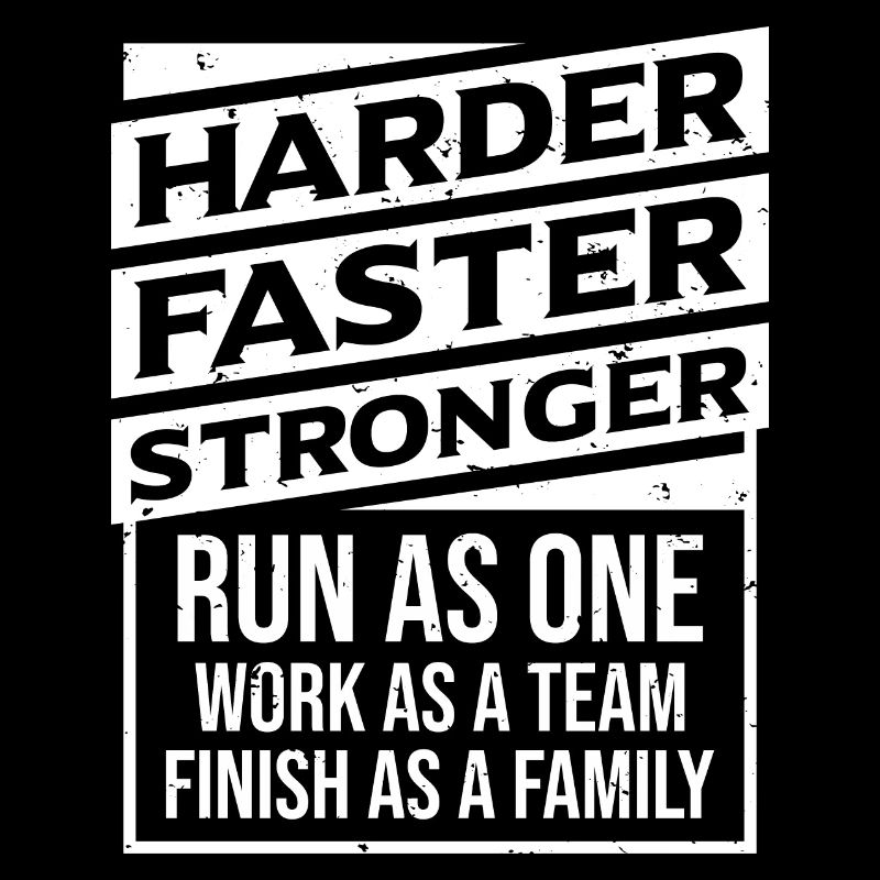 Harder Faster Stronger - Crosslauf Querfeldeinlauf