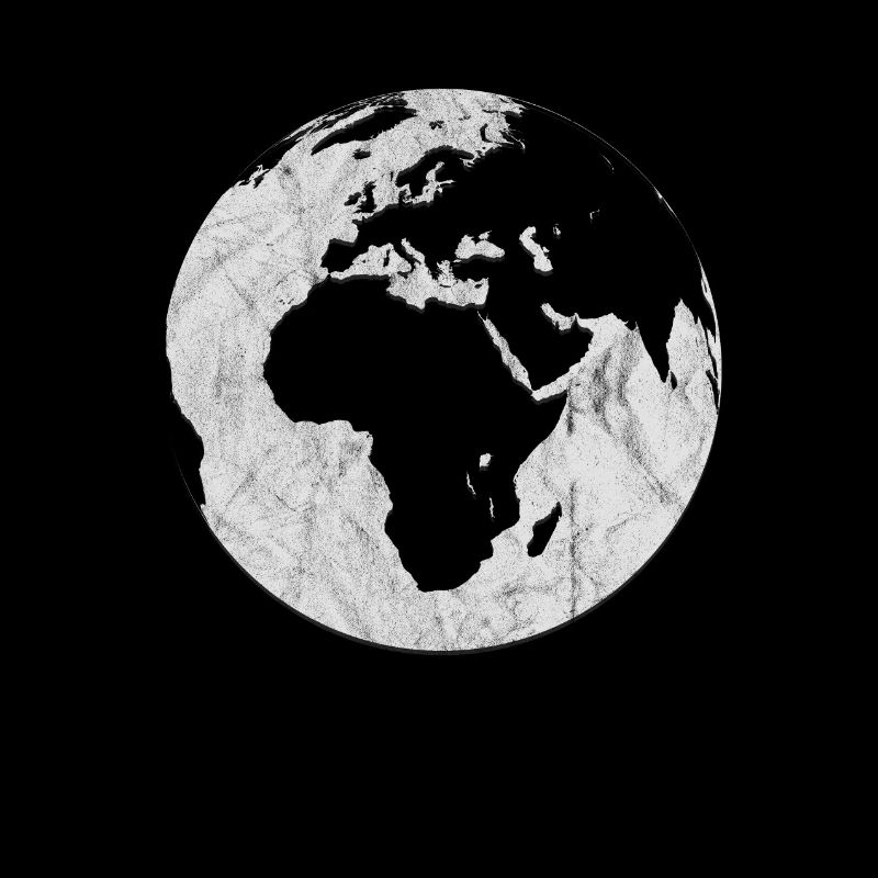 Globe Grey Grunge / Cadeau