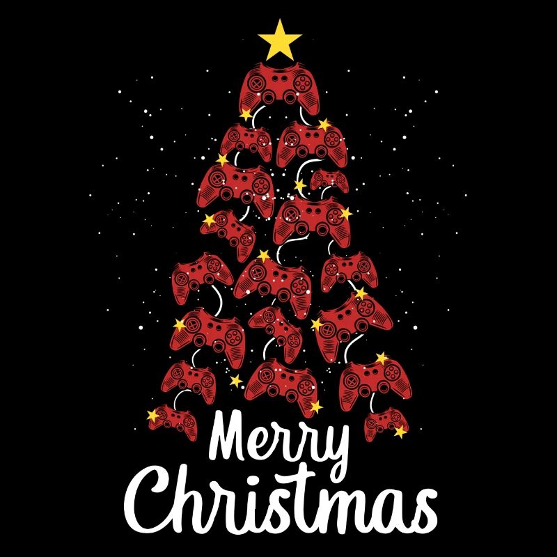 Joueur joyeux noel