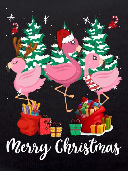Flamingo Christmas