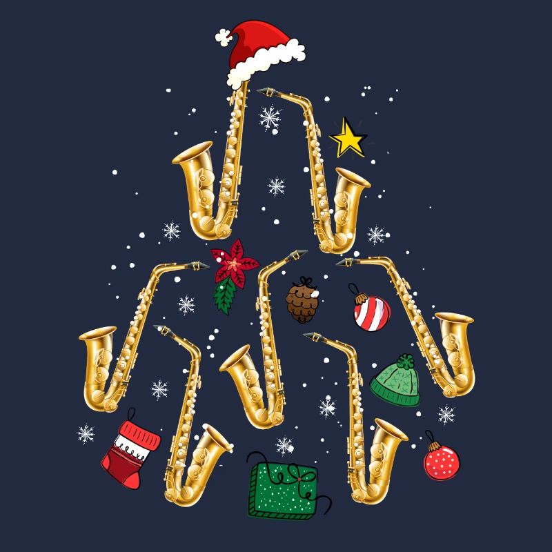 Sapin de Noël Saxophone