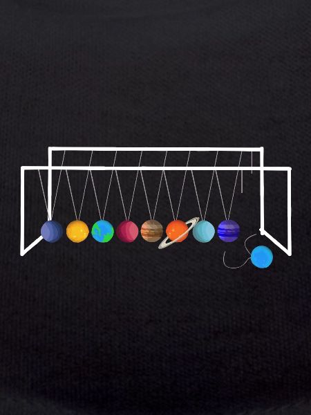 Newton Planet Pendulum