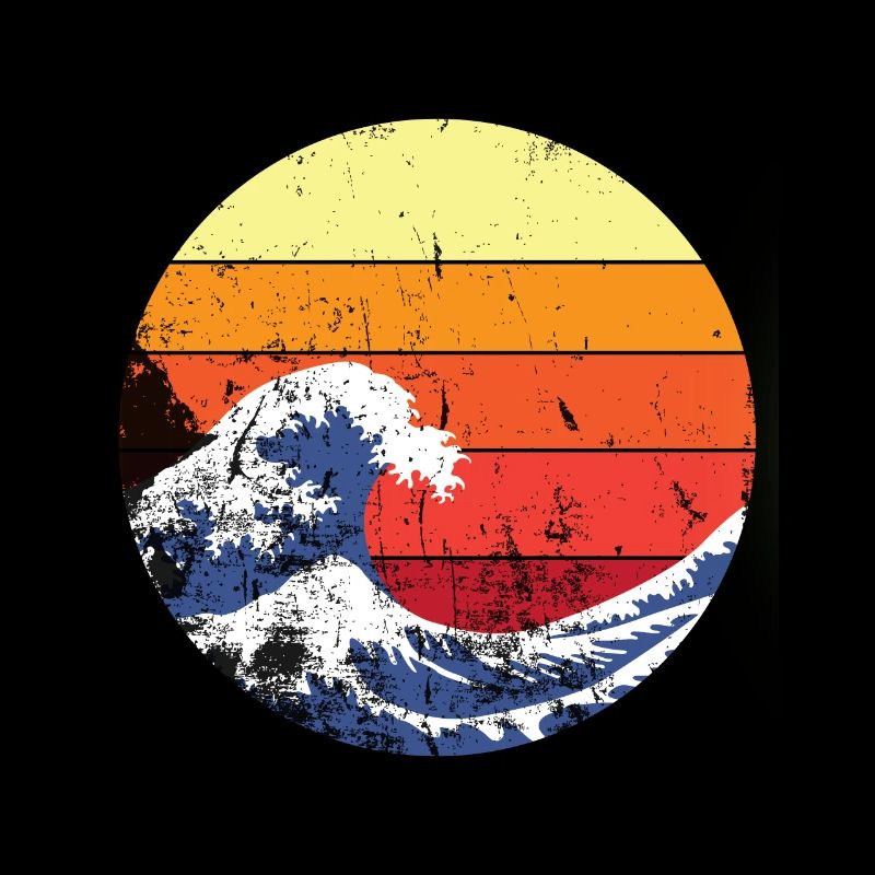 Retro wave japan