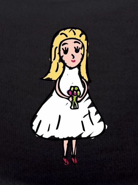 Drawing - Bride