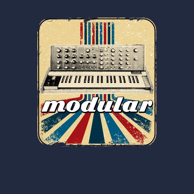 Synthétiseur Retro ADSR Analog Modular Techno