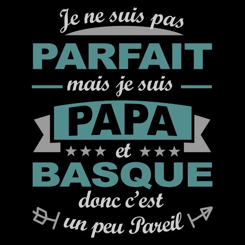 PAPA BASQUE t shirt pays basque