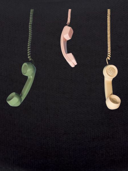 Telefon analog - bunt