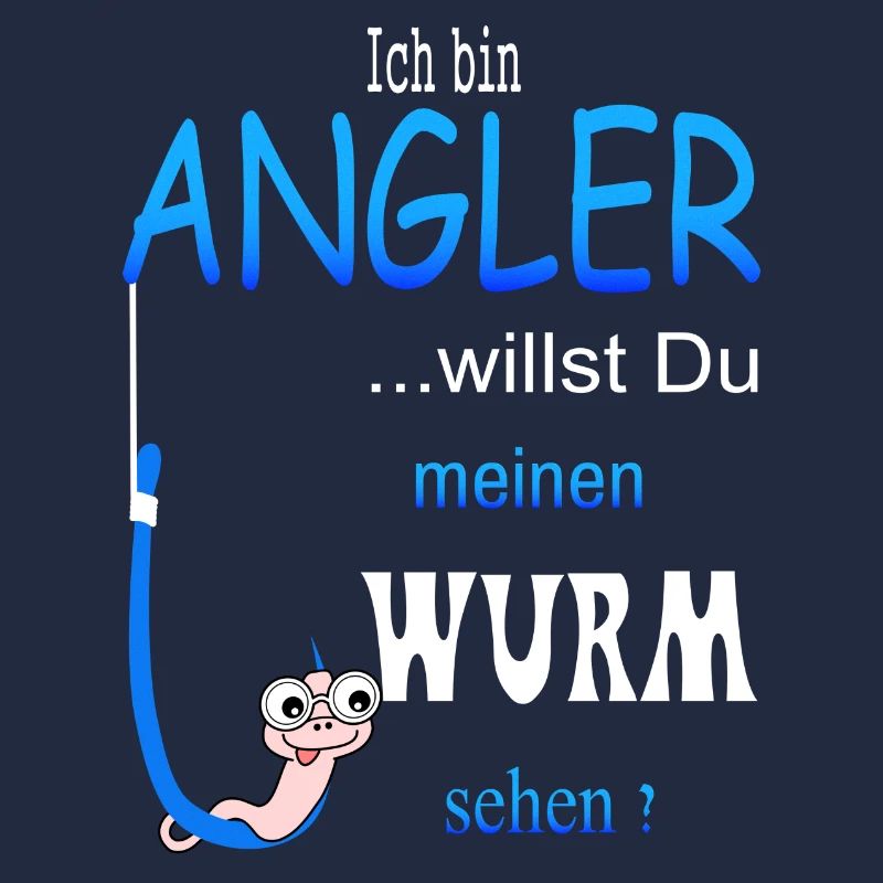 Lustige Angler Spruch