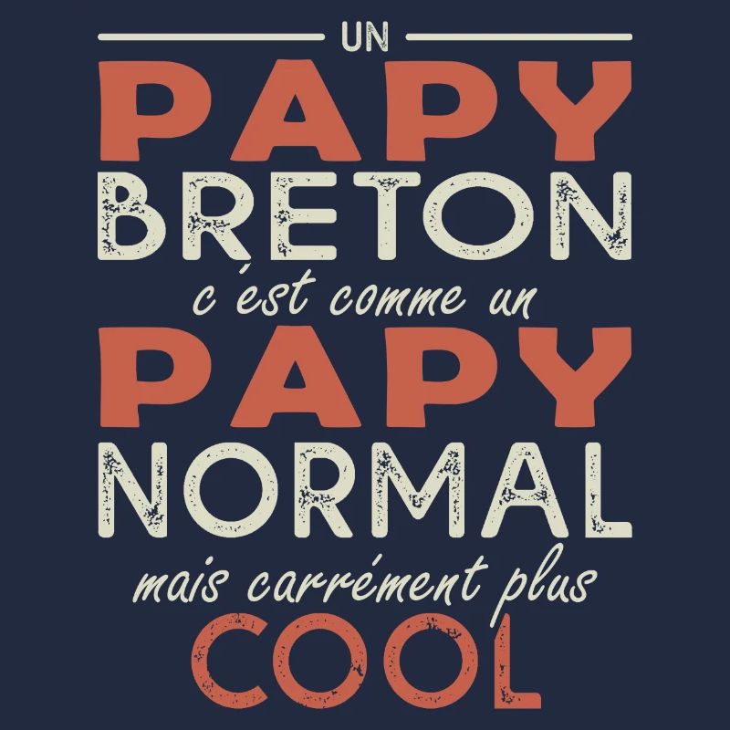 PAPY BRETON cadeau fête papi breton
