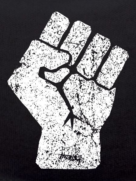 Raised Fist of Solidarity