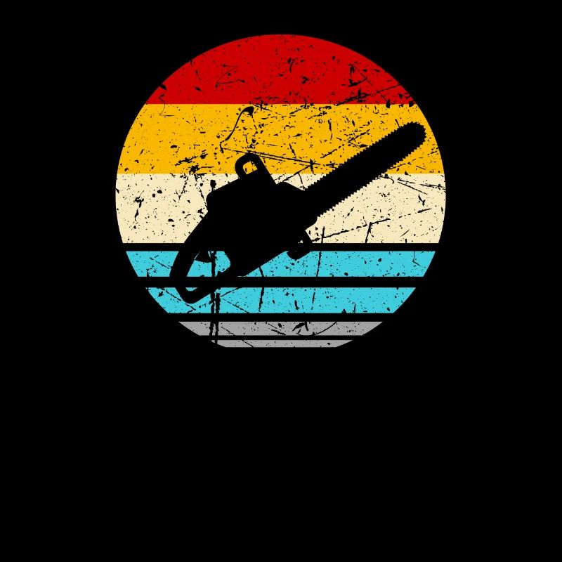 Bûcheron forestier forestier bois tronçonneuse tronçonneuse