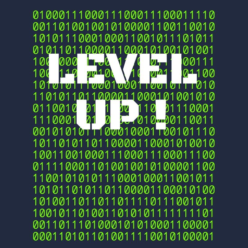 Level up und Binärcode