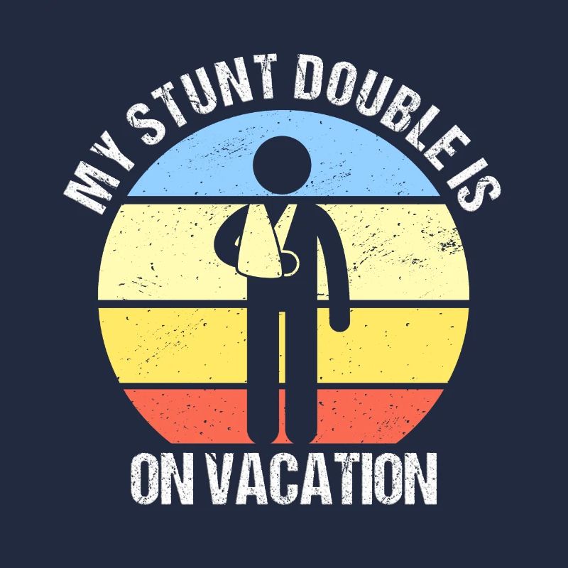 Stunt Double On Vacation Bras Cassé Bras Cassé