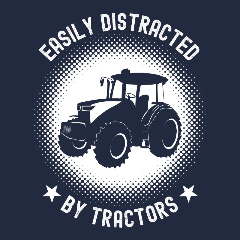 Facilement distrait par les tracteurs Drôle d’agriculture