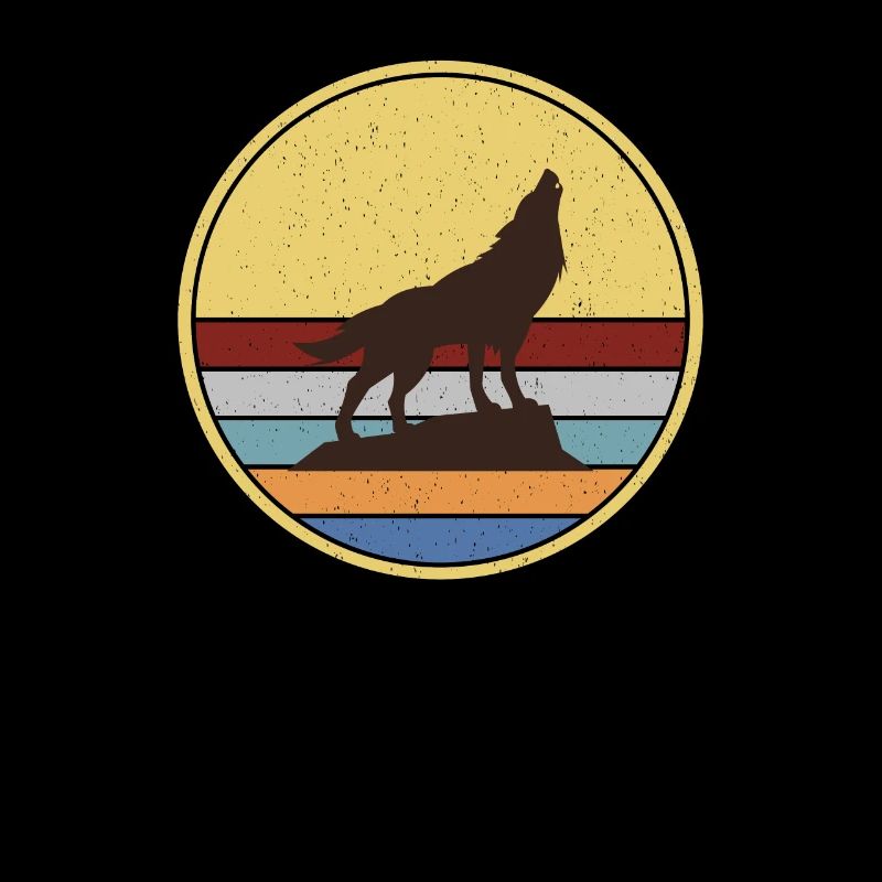 Wolf pack animal wolves