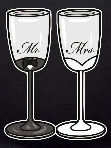 Wedding glasses
