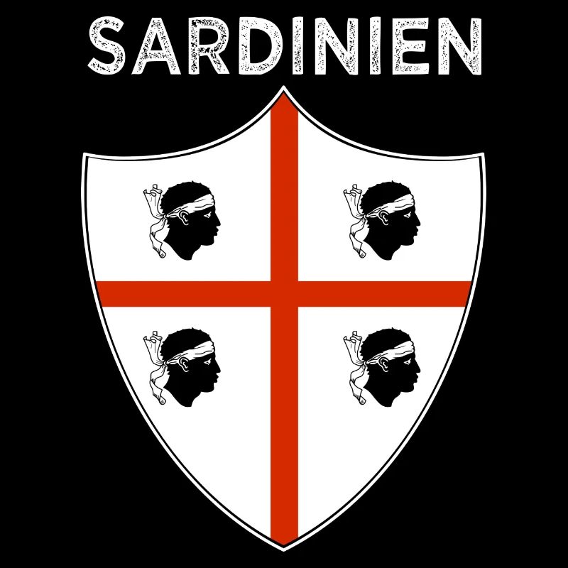 Sardinia Flag Sardinia retro