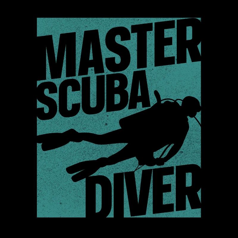 Diving Master Scuba Diver Down