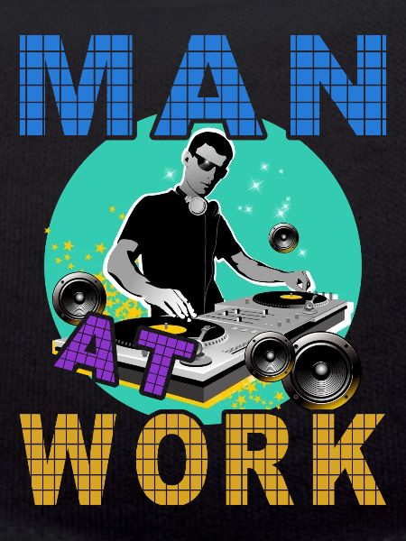 Dj Man au travail