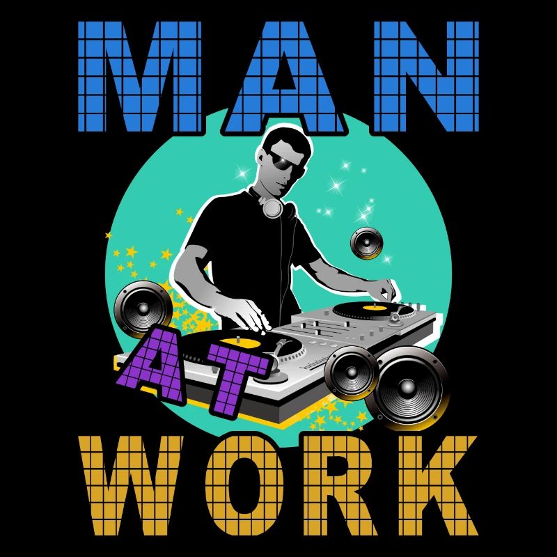 Dj Man at work