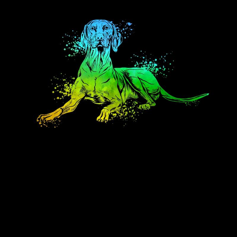 Farbenfroher Magyar Vizsla