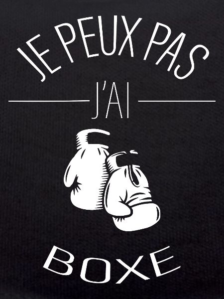 J'peux pas j'ai boxe