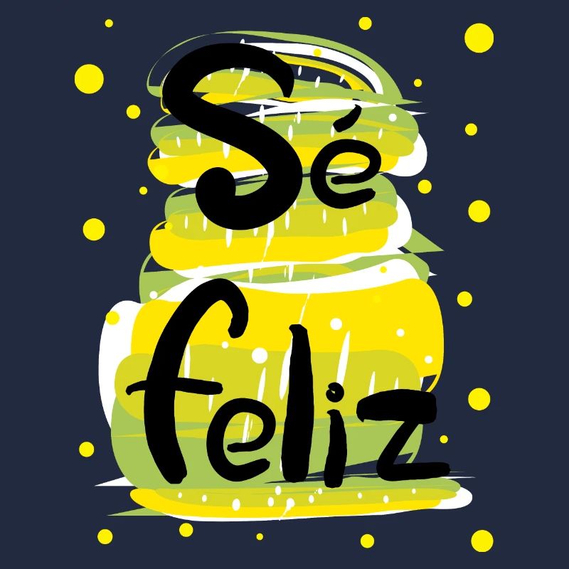 Se feliz spanischer Tippfehler