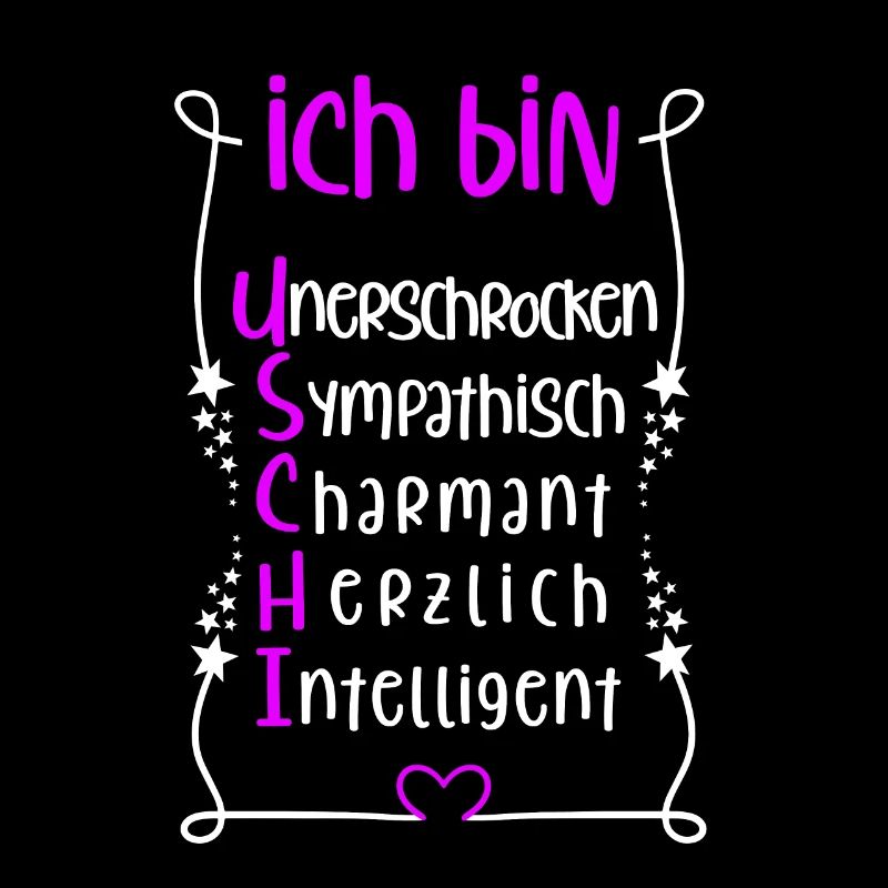 Für den besten Menschen - Ich bin Uschi